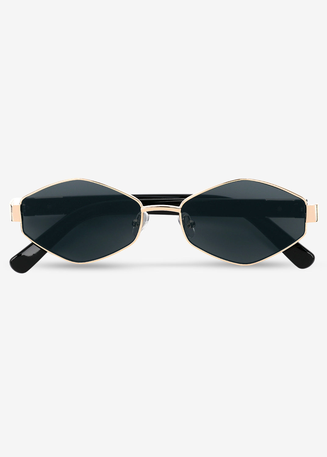 Kenji - Gold & Black Titanium Sunglasses