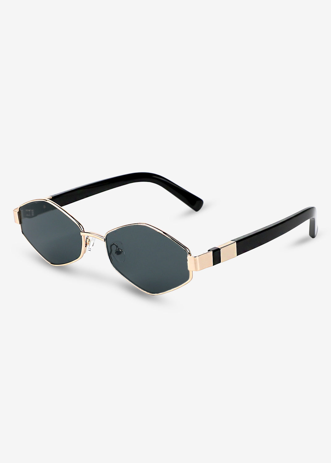 Kenji - Gold & Black Titanium Sunglasses