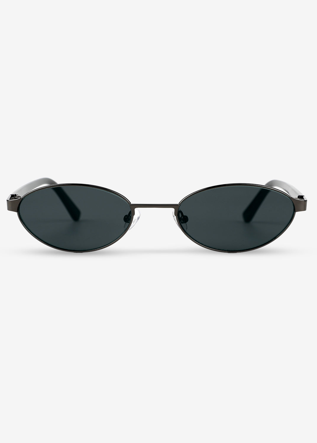 Akio- Black & Silver Titanium Sunglasses
