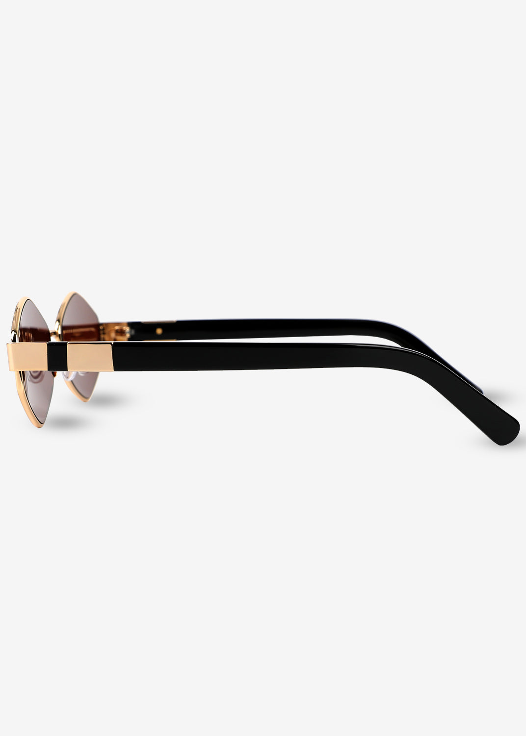 Kenji - Gold & Brown Titanium Sunglasses