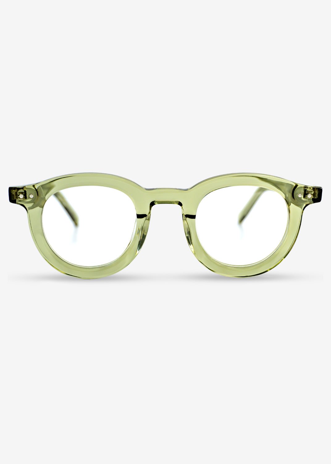 The Oxford Classic – Vintage Round Tortoiseshell -Green