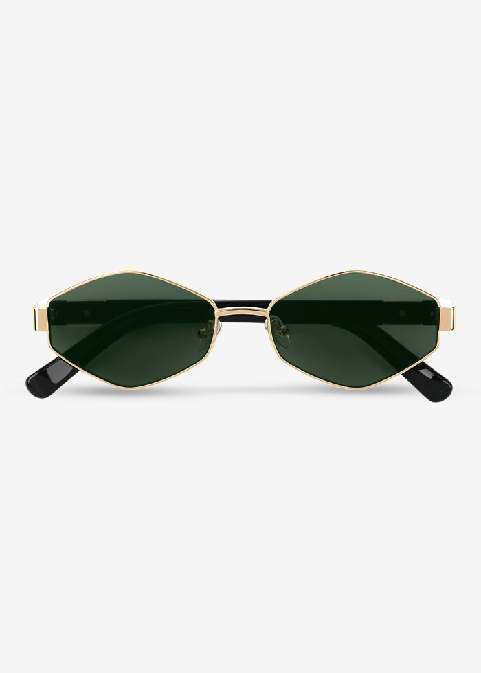 Kenji - Gold Titanium Sunglasses