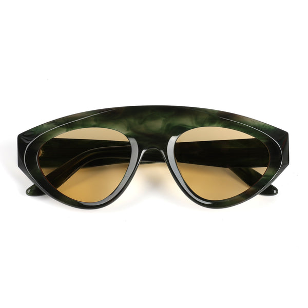 Flare- Polarised Sunglasses - Green