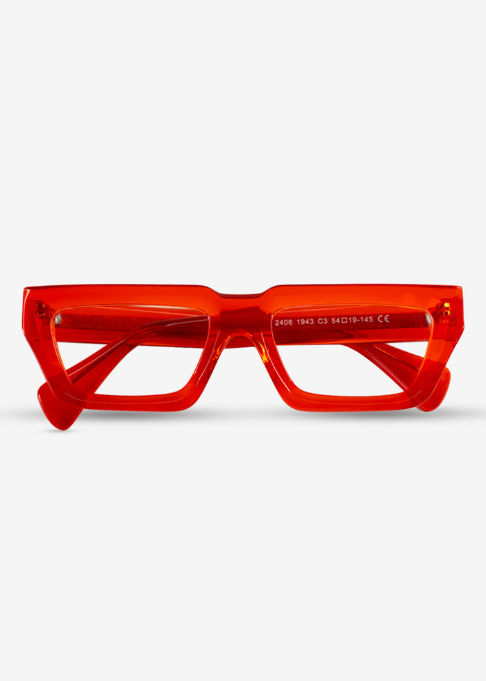 Sunflare -Ultra Bold Statement Frames - Red