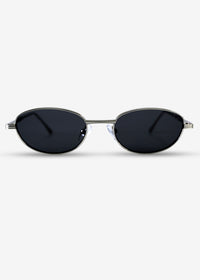 NOIRIS-Silver and Black Sunglasses