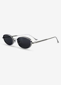 NOIRIS-Silver and Black Sunglasses