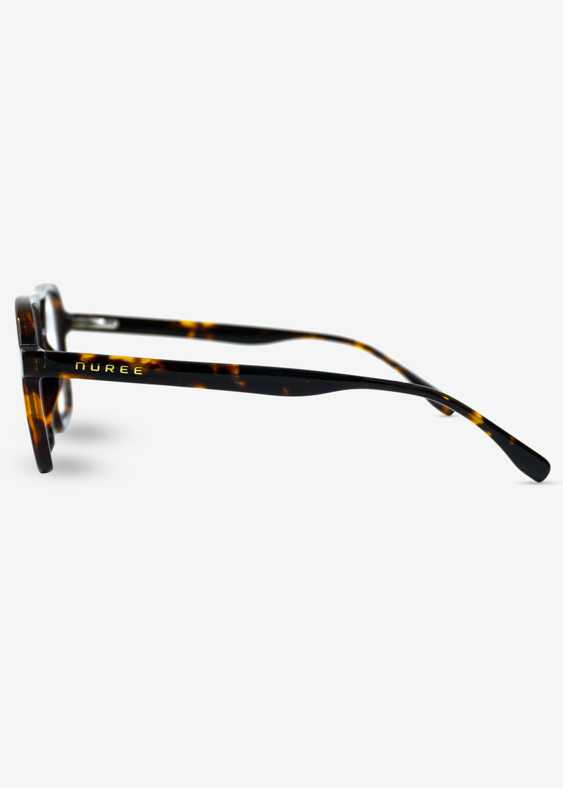 Champagne Club -  Retro Brown Optical Frame