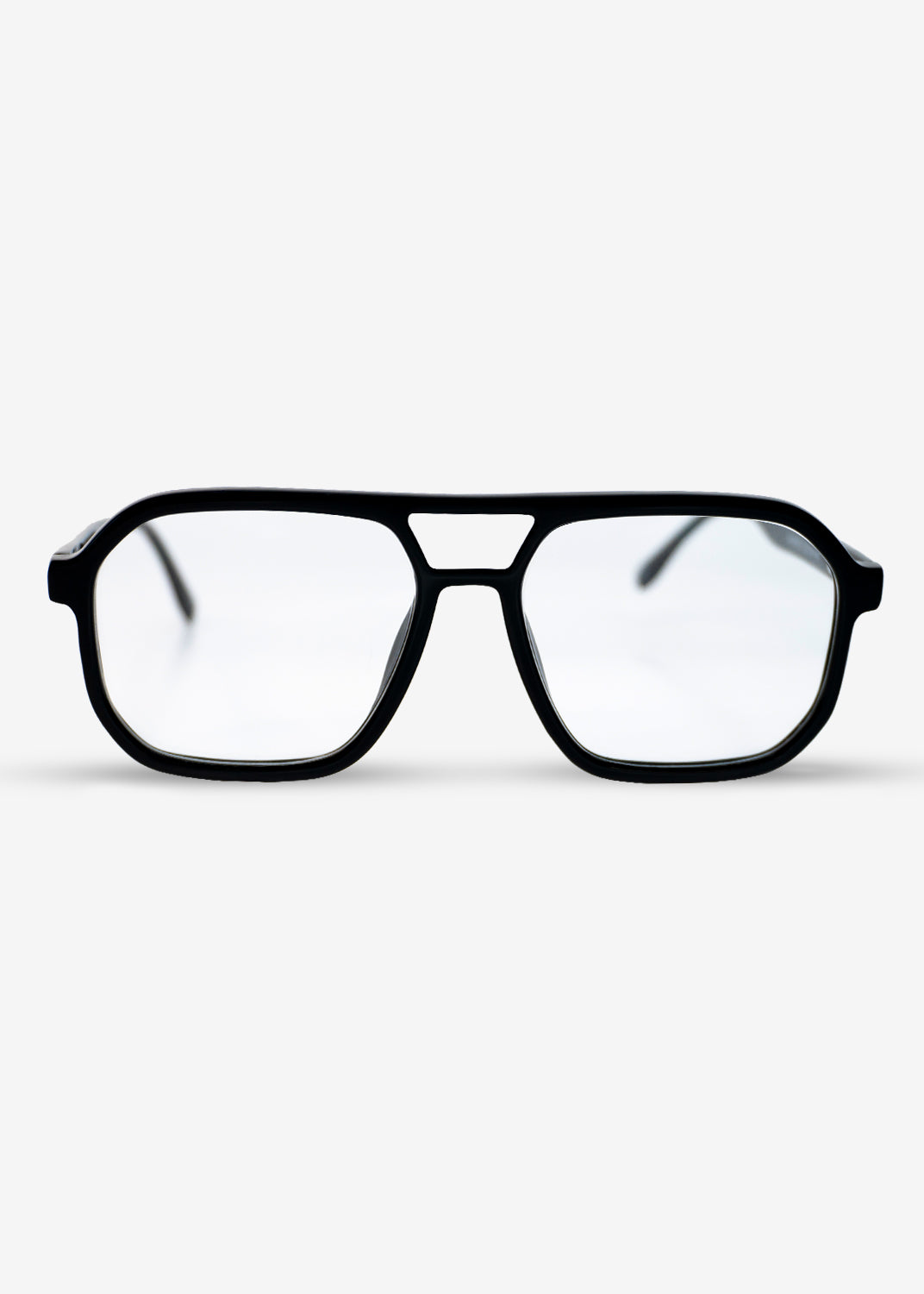 Champagne Club -  Retro Black Optical Frame