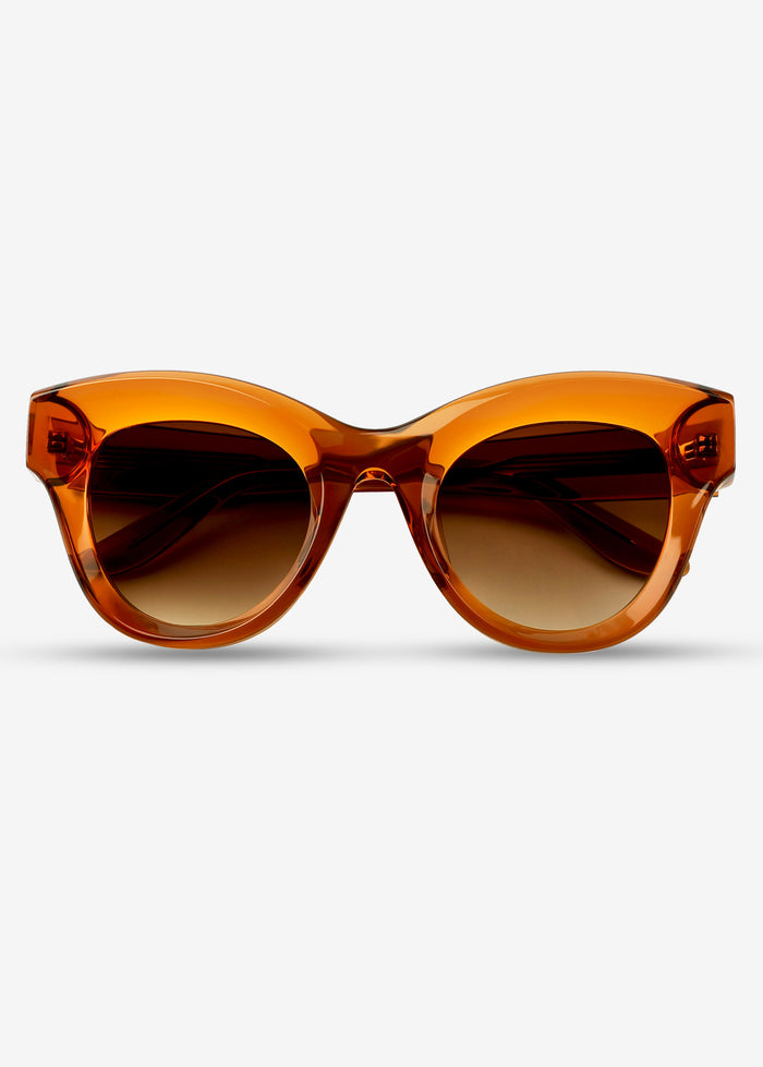 Emerald Noir- Polarised Sunglasses - Orange