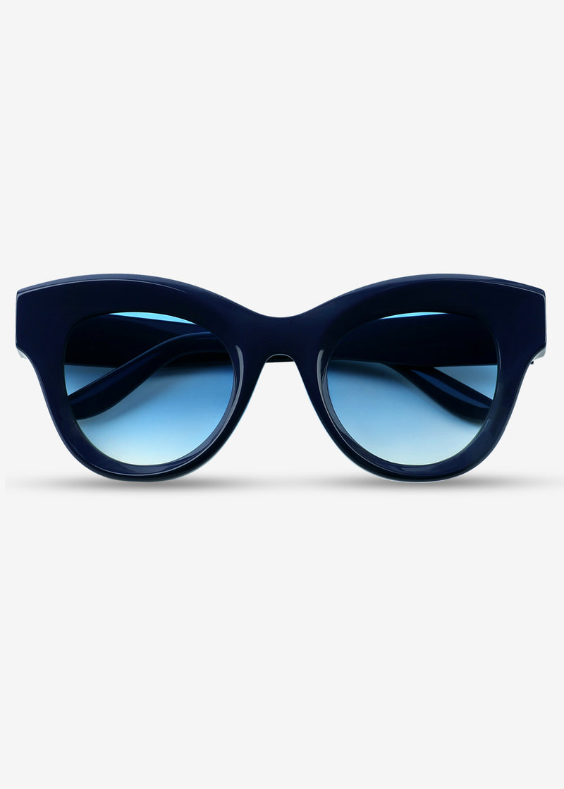Emerald Noir- Polarised Sunglasses - Blue