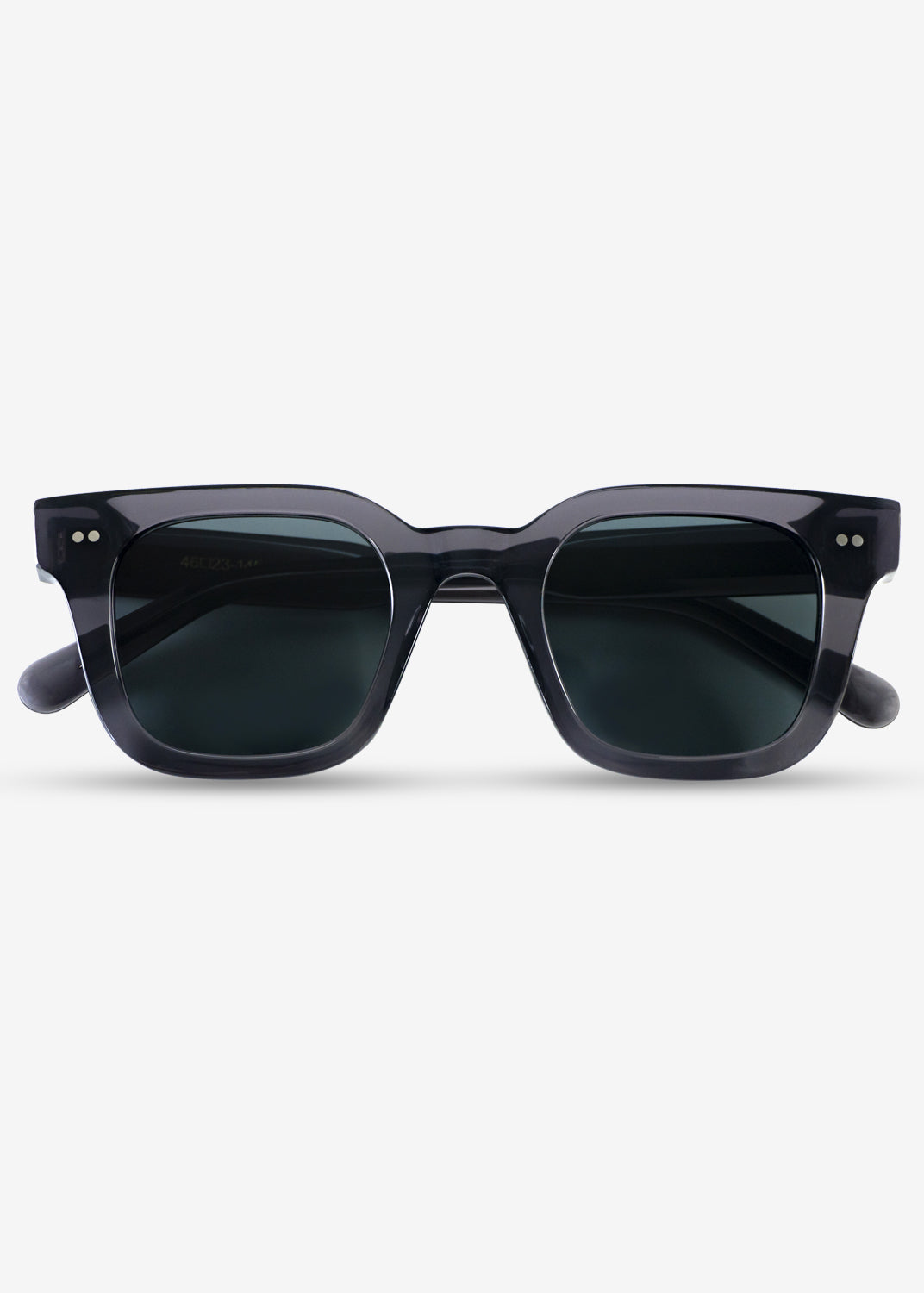 Solomon Transparent Black - Polarized Sunglasses