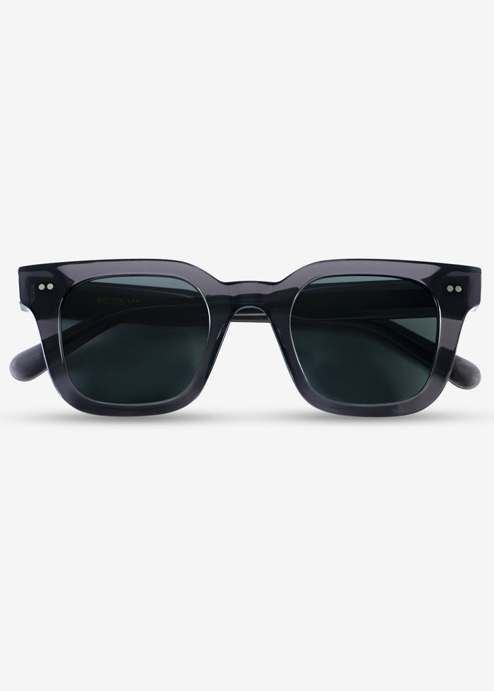 Solomon Transparent Black - Polarized Sunglasses