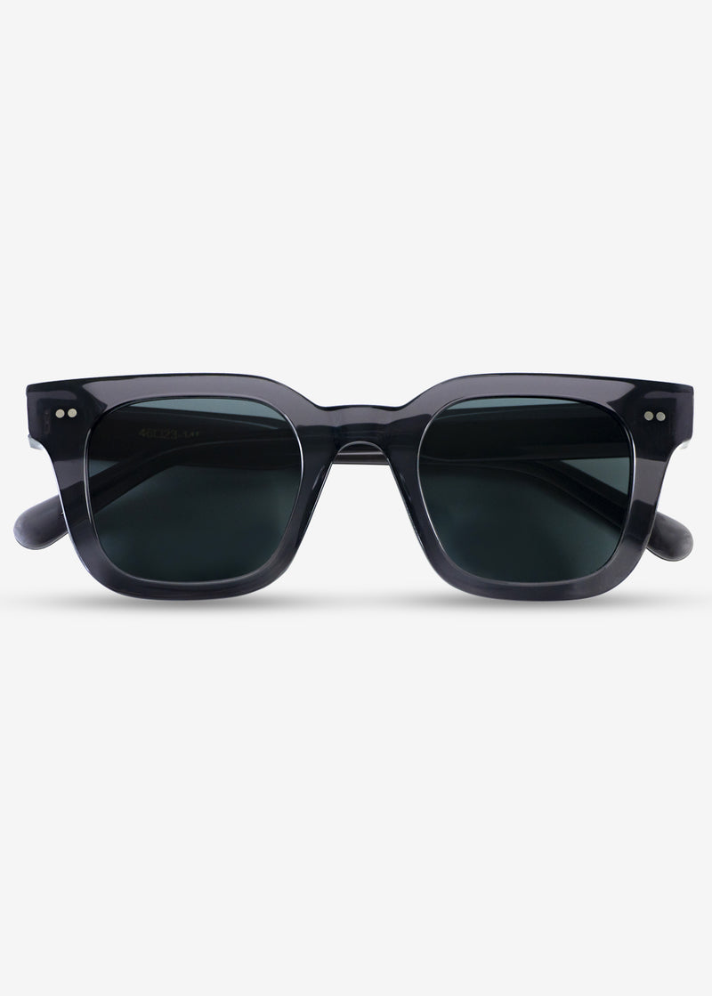 Solomon Transparent Black - Polarized Sunglasses