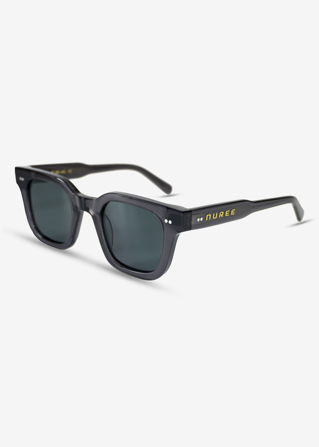 Solomon Transparent Black - Polarized Sunglasses