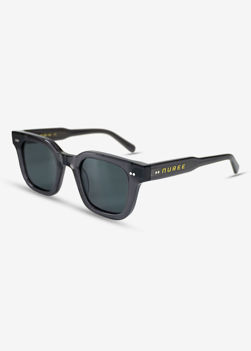 Solomon Transparent Black - Polarized Sunglasses