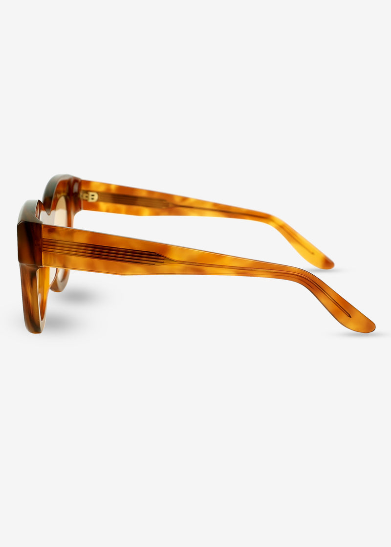 Emerald Noir- Polarised Sunglasses - Fire