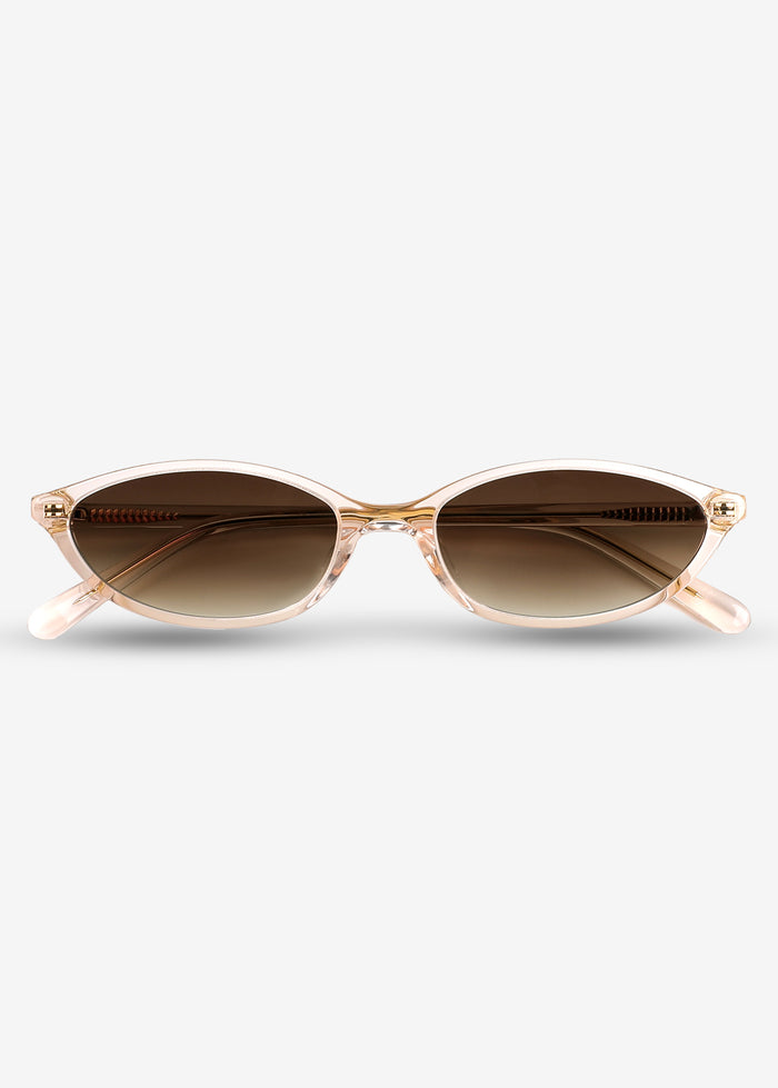Yoko - Rose Polarised Acetate Sunglasses