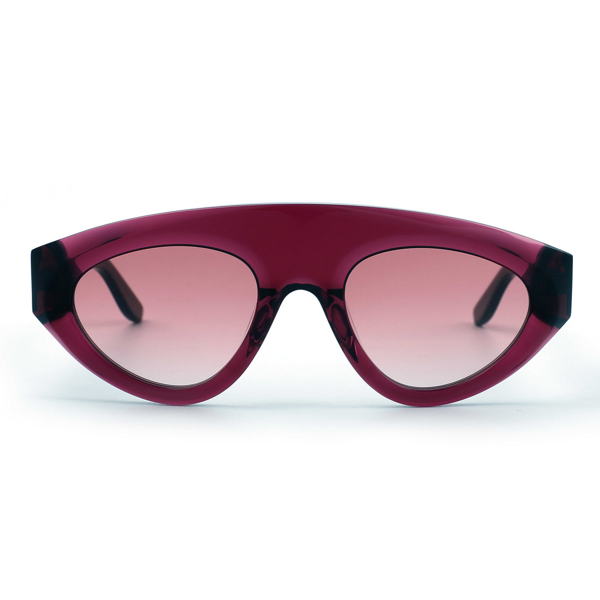 Flare- Polarised Sunglasses - Burgundy