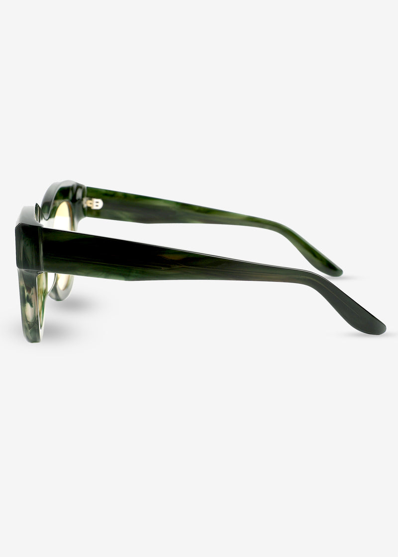 Emerald Noir- Polarised Sunglasses - Green