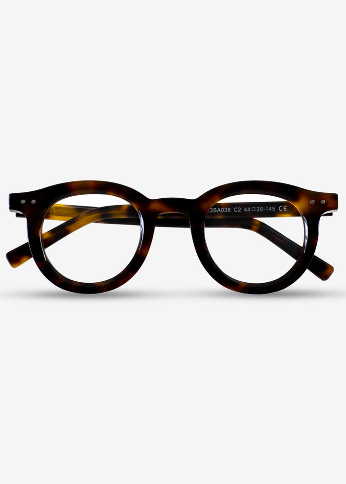 The Oxford Classic – Vintage Round Tortoiseshell