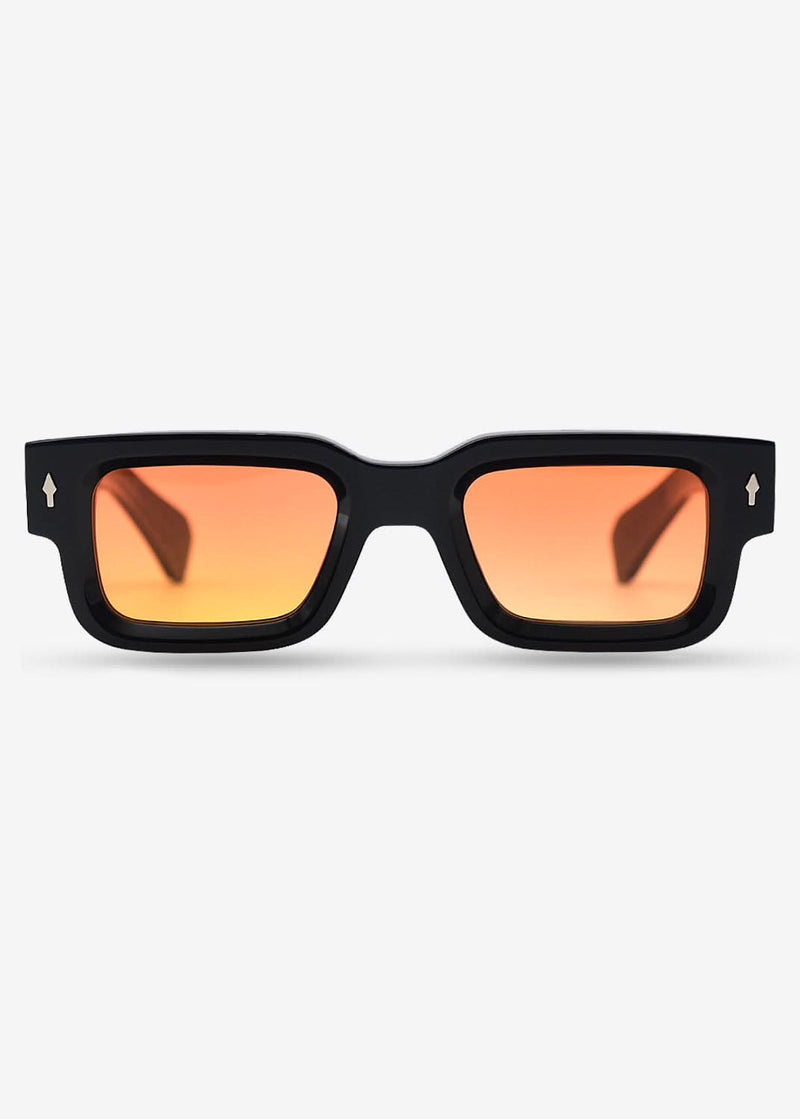 NightBurn - Black and Orange Polarised Sunglasses