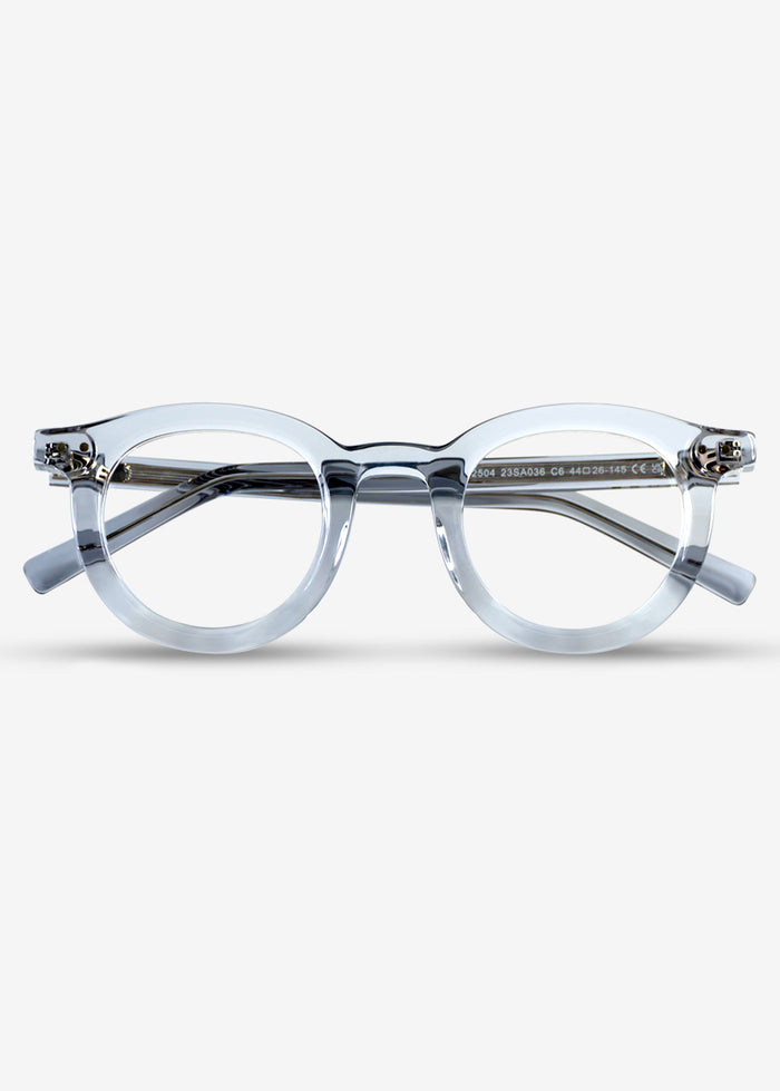 The Oxford Classic – Vintage Round Tortoiseshell -Grey