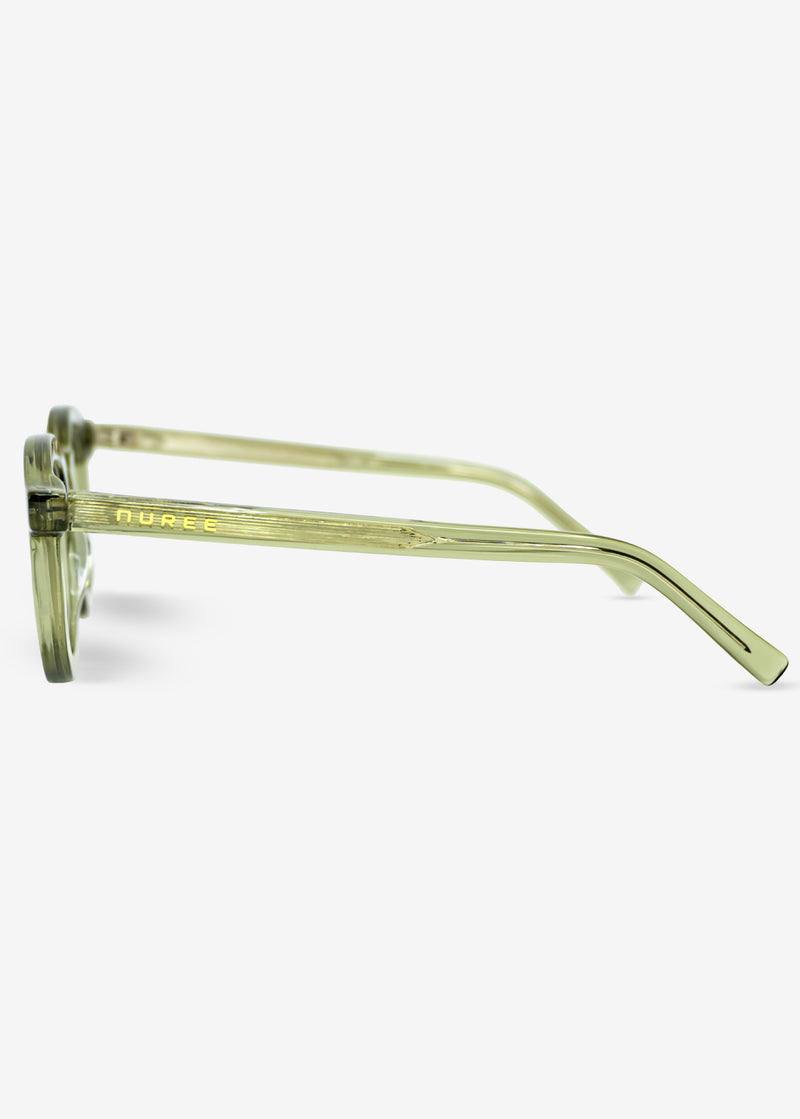 The Oxford Classic – Vintage Round Tortoiseshell -Green