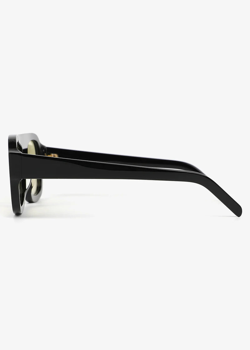 Russell Black and Green - Polarized Sunglasses