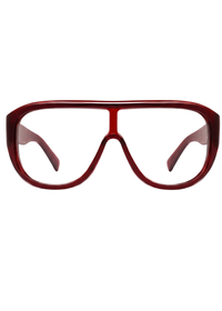 Orbit - Acetate Aviator Optical Frame - Red