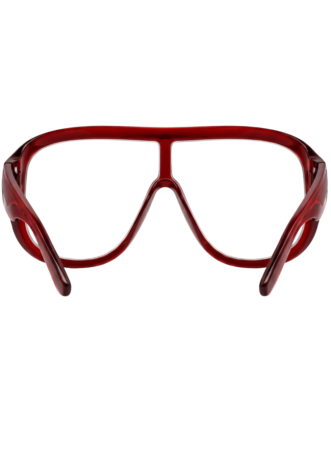 Orbit - Acetate Aviator Optical Frame - Red