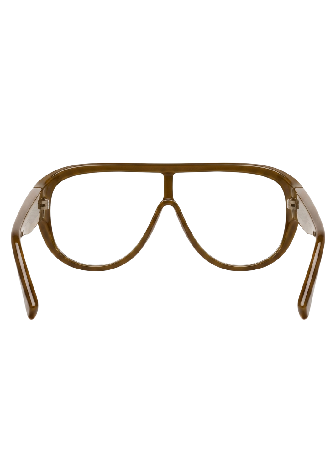 Orbit - Acetate Aviator Optical Frame - Olive