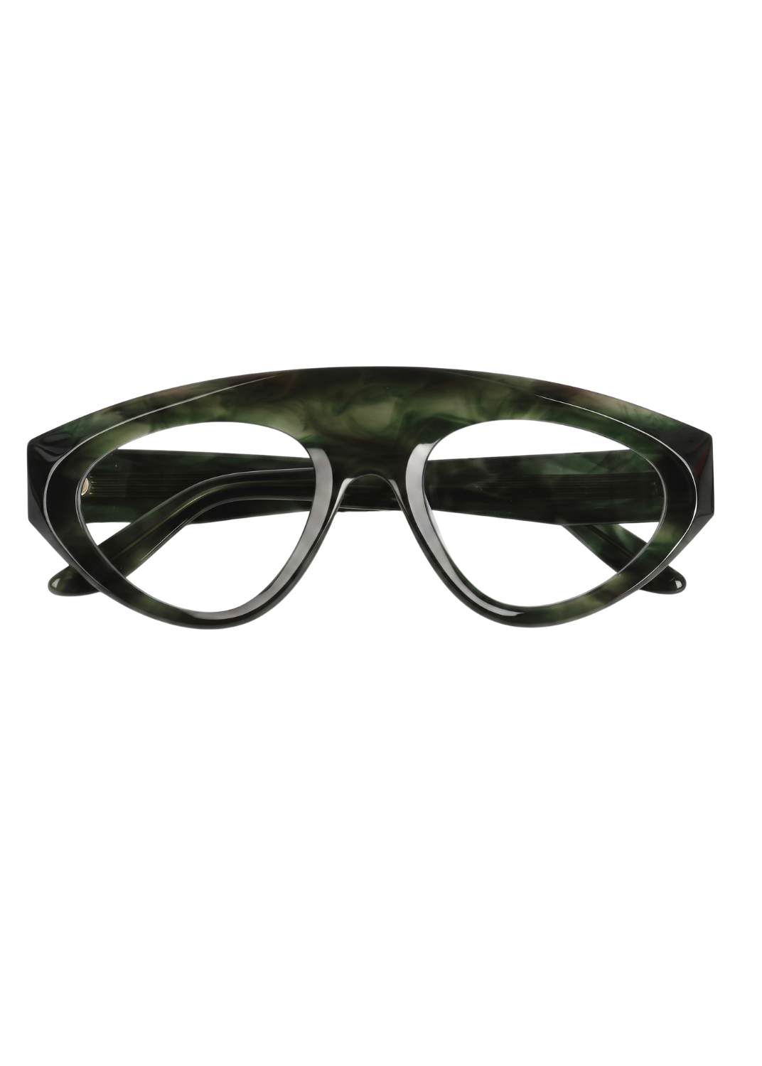 Flare- Forest Marble Acetate Optical Frame