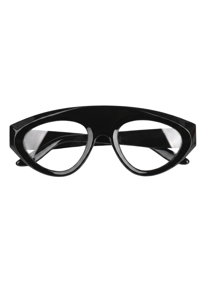 Flare- Acetate Optical Frame -Black