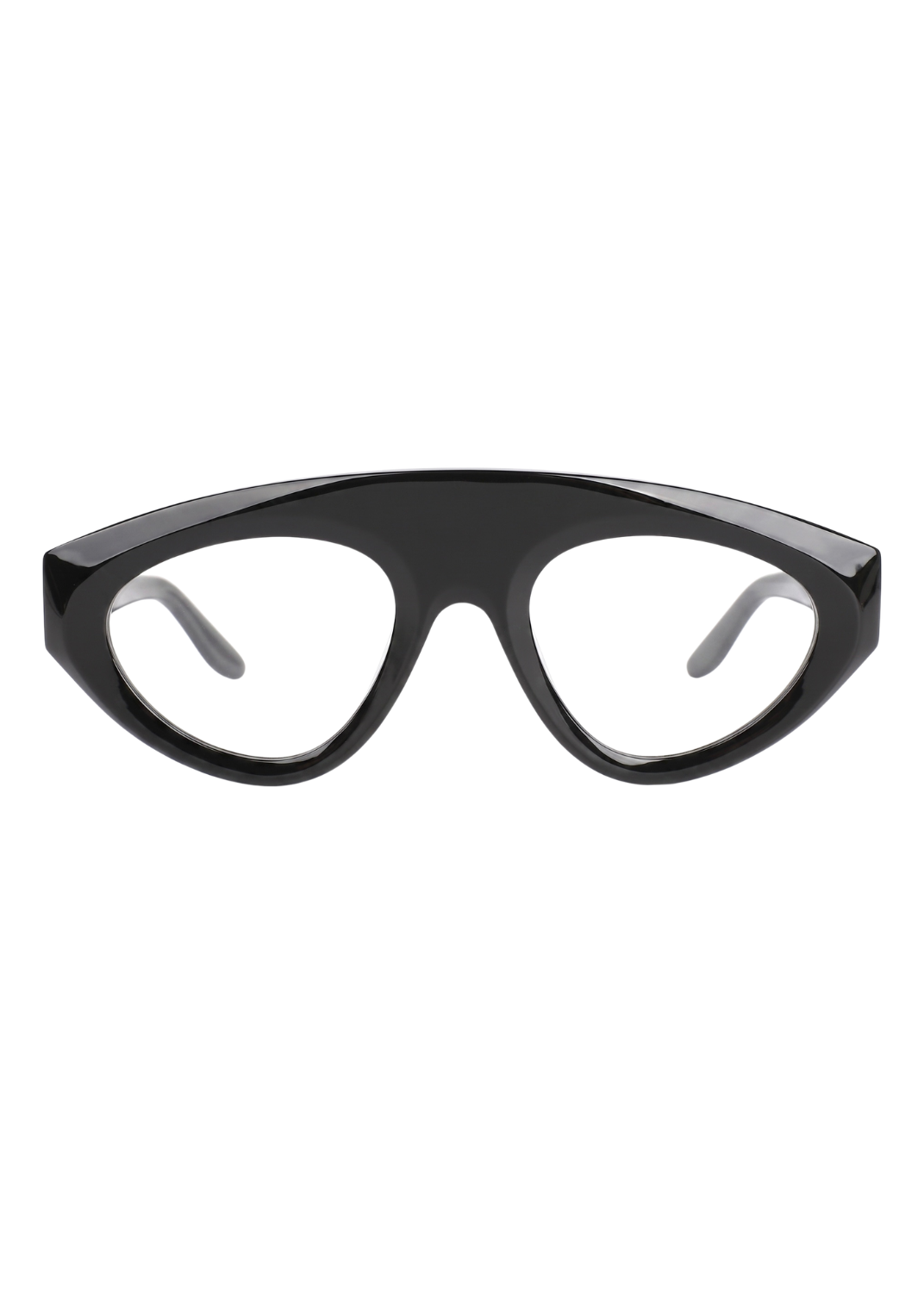 Flare- Acetate Optical Frame -Black