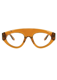 Flare- Acetate Optical Frame - Orange