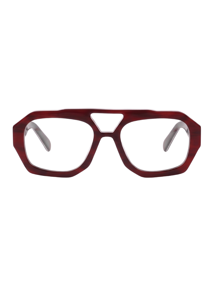 APEX-Burgundy Acetate Optical Frame
