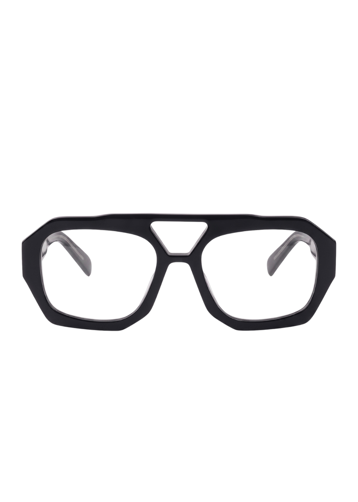 APEX-Black Acetate Optical Frame