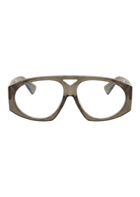 Ambre - Oversized Acetate Optical Frame  - Olive