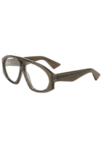 Ambre - Oversized Acetate Optical Frame  - Olive