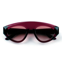 Flare- Polarised Sunglasses - Burgundy