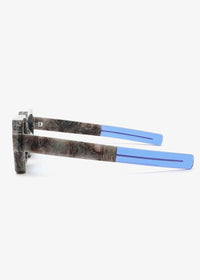 Alta Black Blue - Polarized Sunglasses - Nuree World