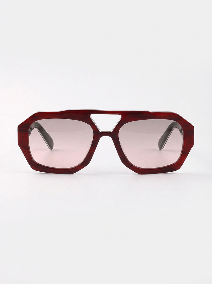 APEX - Burgundy Wine Polarised Sunglasses - Nuree World