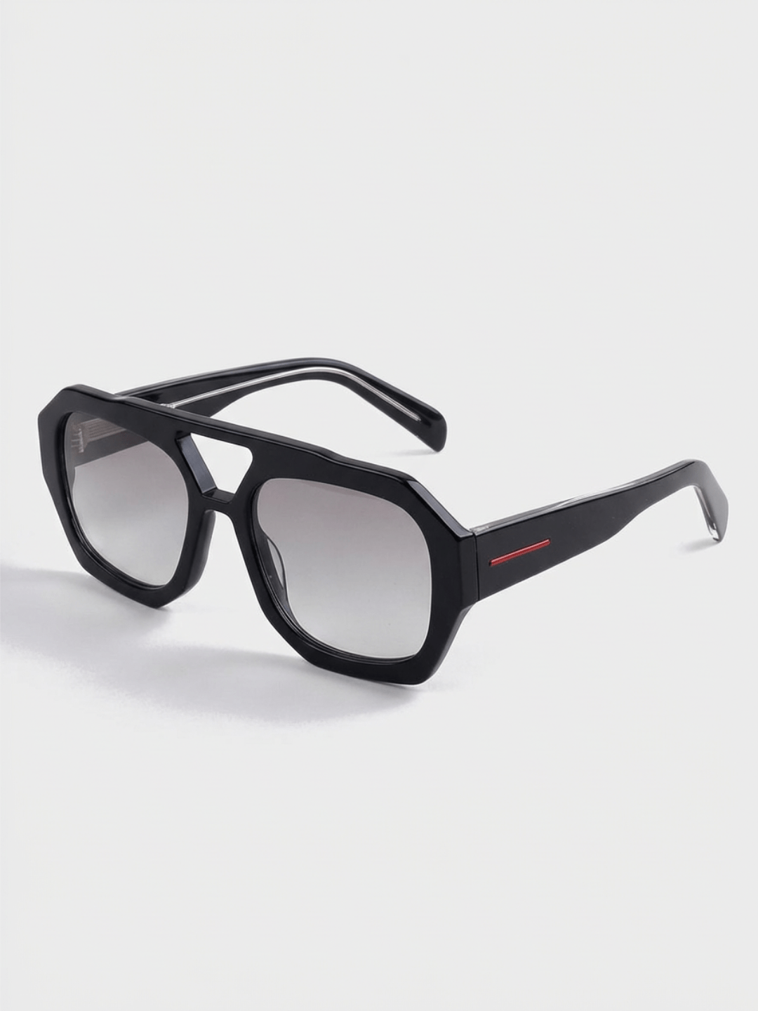 APEX - Jet Black / Smoke Grey Polarised Sunglasses - Nuree World