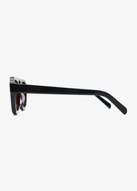 Badshah Black/Orange - Polarized Sunglasses - Nuree World