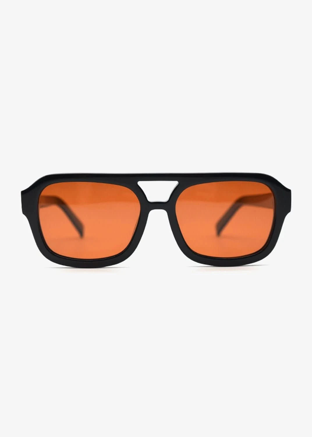 Badshah Black/Orange - Polarized Sunglasses - Nuree World