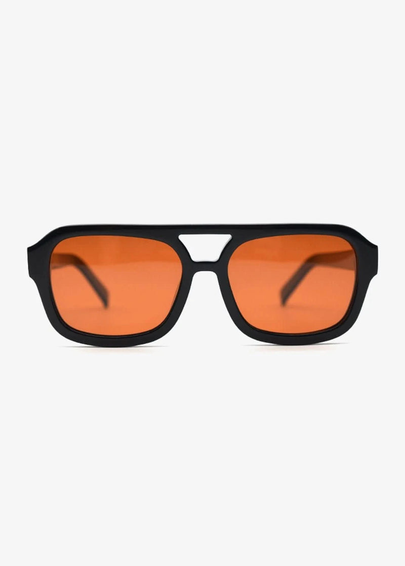 Badshah Black/Orange - Polarized Sunglasses - Nuree World