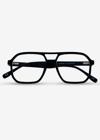 Champagne Club - Retro Black Optical Frame - Nuree World