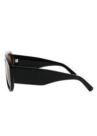 Cypher - Black & Brown Polarised Sunglasses - Nuree World