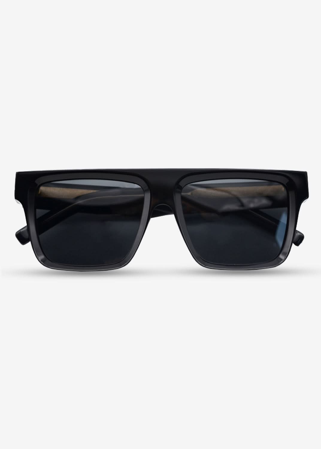 Darkwave - Oversized Black Polarised Sunglasses - Nuree World