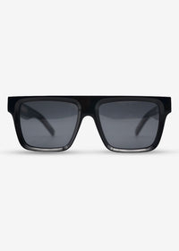 Darkwave - Oversized Black Polarised Sunglasses - Nuree World